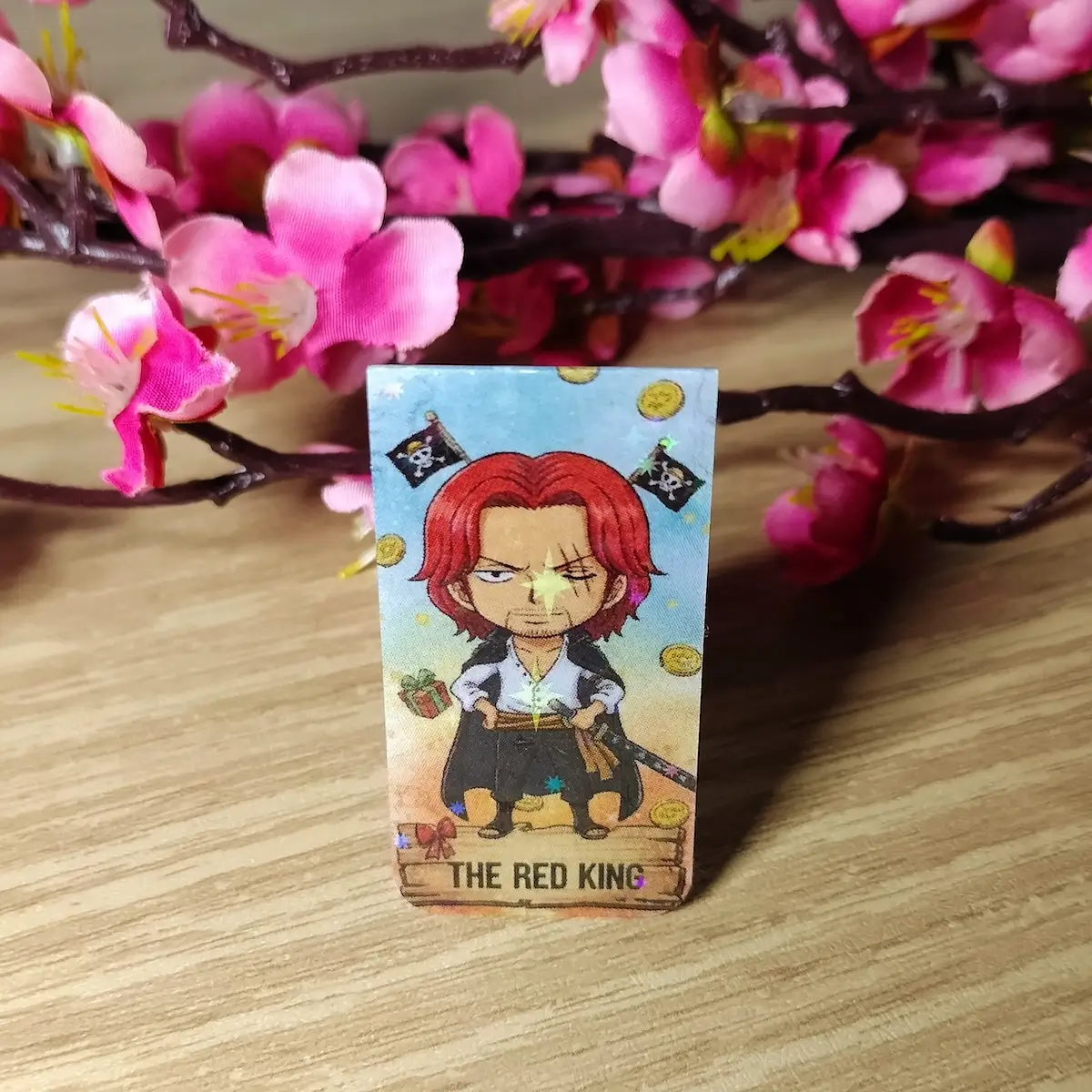 One Piece Bookmarks - Shanks 1