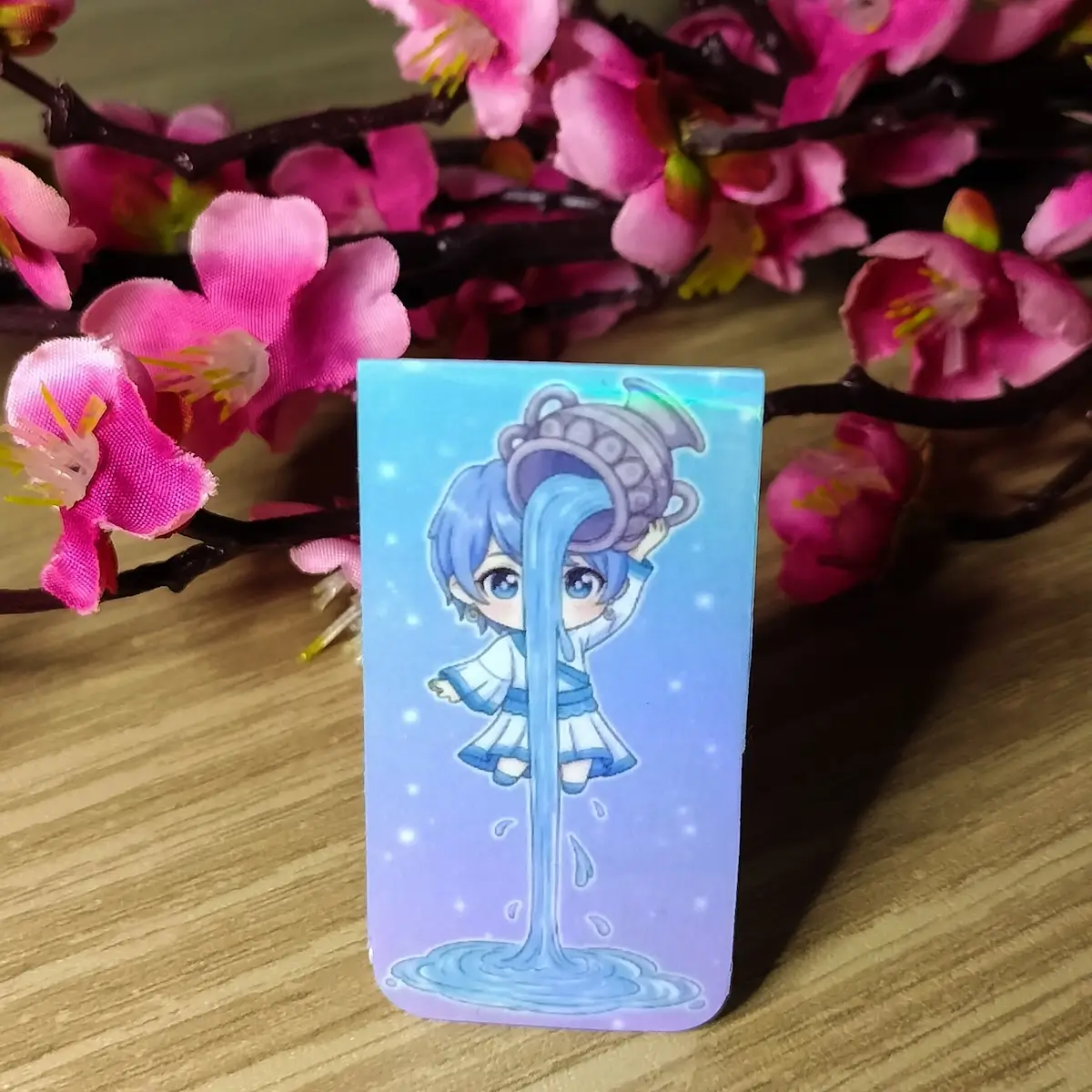 Zodiac Sign Bookmark - Aquarius 1